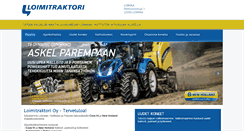 Desktop Screenshot of loimitraktori.fi