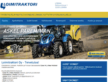 Tablet Screenshot of loimitraktori.fi